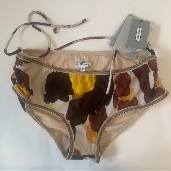 Chris Benz Halter Bikini Two Pieces Swimsuit Size XL - Picture 7 of 15